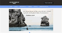 Desktop Screenshot of losososchurchofchrist.org